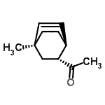 CAS#: 112420-59-4, 1-[(1S,2R,4S)-4-Methylbicyclo[2.2.2]Oct-5-En-2-Yl]Ethanone