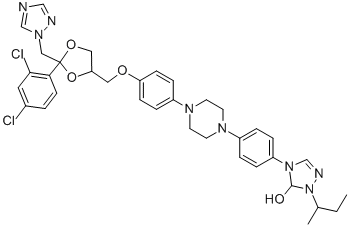 CAS#: 112559-91-8, Hydroxyitraconazole