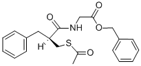 CAS#: 112573-73-6, Phenylmethyl 2-[[(2S)-2-(Acetylsulfanylmethyl)-3-Phenylpropanoyl]Amino]Acetate