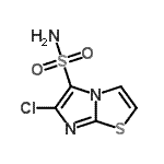 CAS#: 112582-89-5, 6-Chloroimidazo[2,1-b][1,3]Thiazole-5-Sulfonamide