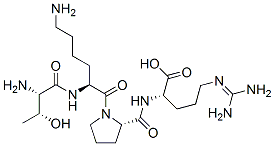 CAS 登录号：112592-90-2， (2S)-2-[[(2S)-1-[(2S)-6-氨基-2-[[(2S,3R)-2-氨基-3-羟基丁酰基]氨基]己酰]吡咯烷-2-羰基]氨基]-5-(二氨基亚甲基氨基)戊酸