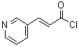 CAS 登录号：1126-72-3， (2E)-3-(3-吡啶基)丙烯酰氯