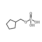 CAS#: 112608-41-0, Cyclopentylmethyl Dihydrogen Phosphate