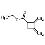 CAS 登录号：112621-88-2， 乙基2,3-二(亚甲基)环丁烷羧酸酯