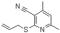 CAS#: 112629-72-8, 2-(Allylsulfanyl)-4,6-Dimethylnicotinonitrile