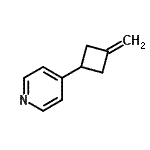 CAS#: 112689-03-9, 4-(3-Methylenecyclobutyl)Pyridine