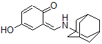 CAS 登录号：112851-89-5， (6E)-6-[(1-金刚烷基氨基)亚甲基]-4-羟基环己-2,4-二烯-1-酮