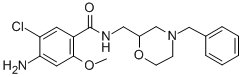 CAS#: 112885-23-1, 4-Amino-5-Chloro-2-Methoxy-N-[[4-(Phenylmethyl)Morpholin-2-Yl]Methyl]Benzamide