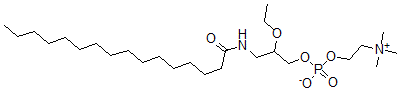 CAS#: 112989-01-2, [2-Ethoxy-3-(Hexadecanoylamino)Propyl] 2-Trimethylazaniumylethyl Phosphate