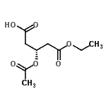 CAS#: 113036-11-6, (3R)-3-Acetoxy-5-Ethoxy-5-Oxopentanoic Acid