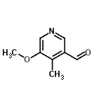 CAS#: 113118-86-8, 5-Methoxy-4-Methylnicotinaldehyde