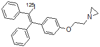 CAS 登录号：113202-48-5， 碘去乙基他莫昔芬氮丙啶