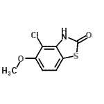 CAS#: 113206-08-9, 4-Chloro-5-Methoxy-1,3-Benzothiazol-2(3H)-One