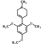 CAS#: 113225-07-3, 1-Methyl-4-(2,4,6-Trimethoxyphenyl)-1,2,3,6-Tetrahydropyridine