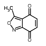 CAS#: 113396-56-8, 3-Methyl-2,1-Benzoxazole-4,7-Dione