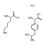 CAS#: 113403-10-4, (2S)-2-(4-Isobutylphenyl)Propanoic Acid - L-Lysine Hydrate (1:1:1)