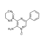 CAS#: 113424-67-2, 3-Amino-6-Phenyl-N-Propyl-2-Pyrazinecarboxamide 4-Oxide