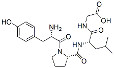 CAS 登录号：113480-19-6， 2-[[(2S)-2-[[(2S)-1-[(2S)-2-氨基-3-(4-羟基苯基)丙酰]吡咯烷-2-羰基]氨基]-4-甲基戊酰基]氨基]乙酸