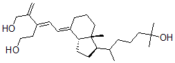 CAS 登录号：113490-37-2， 2-去甲-1,3-开环-1,25-二羟基维他命D3