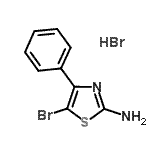 CAS#: 113511-22-1, 5-Bromo-4-Phenyl-1,3-Thiazol-2-Amine Hydrobromide (1:1)