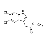 CAS#: 113537-13-6, Methyl (5,6-Dichloro-1H-Indol-3-Yl)Acetate