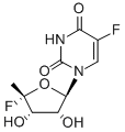 CAS#: 113548-97-3, 5-Fluoro-1-(5-Fluoro-3,4-Dihydroxy-5-Methyloxolan-2-Yl)Pyrimidine-2,4-Dione