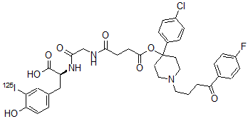 CAS 登录号：113579-02-5， 氟哌啶醇-丁二酰甘氨酰碘酪氨酸