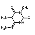 CAS#: 113613-70-0, 5-Amino-6-Hydrazino-3-Methyl-2,4(3H,5H)-Pyrimidinedione