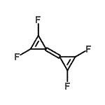 CAS#: 113613-83-5, 2,2',3,3'-Tetrafluoro-1,1'-Bi(2-Cyclopropen-1-Ylidene)