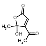 CAS 登录号：113702-28-6， 4-乙酰基-5-羟基-5-甲基-2(5H)-呋喃酮