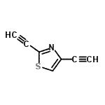 CAS#: 113705-26-3, 2,4-Diethynyl-1,3-Thiazole