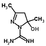 CAS#: 113722-30-8, 5-Hydroxy-3,5-Dimethyl-4,5-Dihydro-1H-Pyrazole-1-Carboximidamide