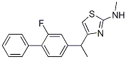 CAS#: 113759-19-6, 4-[1-(3-Fluoro-4-Phenylphenyl)Ethyl]-N-Methyl-1,3-Thiazol-2-Amine