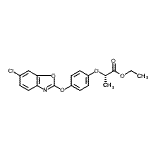 CAS#: 113776-20-8, Ethyl (2S)-2-{4-[(6-Chloro-1,3-Benzoxazol-2-Yl)Oxy]Phenoxy}Propanoate