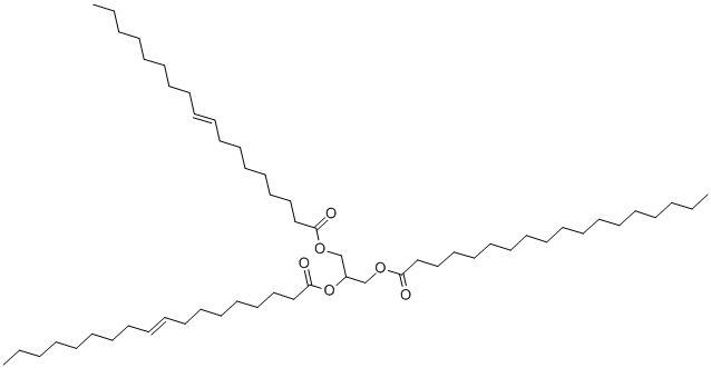 CAS 登录号：113829-10-0， (9Z)-9-十八碳烯酸1,1'-[1-[[(1-氧代十八烷基)氧基]甲基]-1,2-乙二基]酯