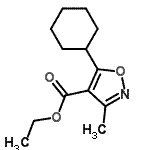 CAS#: 113841-82-0, Ethyl 5-Cyclohexyl-3-Methyl-1,2-Oxazole-4-Carboxylate