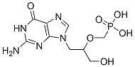 CAS 登录号：113852-36-1， 9-(3-羟基-2-膦酰甲氧基丙基)鸟嘌呤