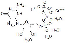 CAS#: 113903-19-8, Chromium (III) beta,gamma-bidentate guanosine triphosphate