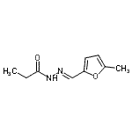 CAS#: 113907-76-9, N'-[(E)-(5-Methyl-2-Furyl)Methylene]Propanehydrazide