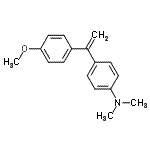 CAS#: 113915-67-6, 4-[1-(4-Methoxyphenyl)Vinyl]-N,N-Dimethylaniline