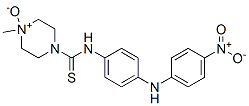 CAS#: 113962-61-1, 4-Methyl-N-(4-((4-Nitrophenyl)Amino)Phenyl)-1-Piperazinecarbothioamide 4-Oxide