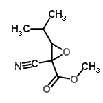 CAS#: 113966-64-6, Methyl 2-Cyano-3-Isopropyl-2-Oxiranecarboxylate