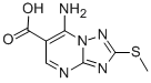 CAS 登录号：113967-71-8， 7-氨基-2-(甲硫基)-[1,2,4]三唑并[1,5-a]嘧啶-6-羧酸