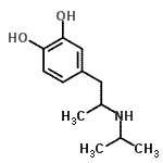 CAS 登录号：114020-48-3， 4-[2-(异丙基氨基)丙基]-1,2-苯二酚