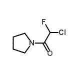 CAS#: 114020-91-6, 2-Chloro-2-Fluoro-1-(1-Pyrrolidinyl)Ethanone