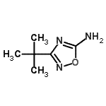 CAS 登录号：114065-37-1， 3-(2-甲基-2-丙基)-1,2,4-恶二唑-5-胺