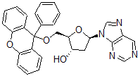 CAS#: 114155-96-3, (2R,3S,5R)-2-[(9-Phenylxanthen-9-Yl)Oxymethyl]-5-Purin-9-Yloxolan-3-Ol
