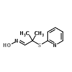 CAS#: 114175-03-0, (1E)-N-Hydroxy-2-Methyl-2-(2-Pyridinylsulfanyl)-1-Propanimine