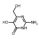 CAS 登录号：114282-45-0， 2-氨基-5-羟基-6-(羟基甲基)-4(1H)-嘧啶酮
