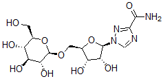 CAS 登录号：114283-60-2， 5'-O-吡喃葡萄糖基三氮唑核苷